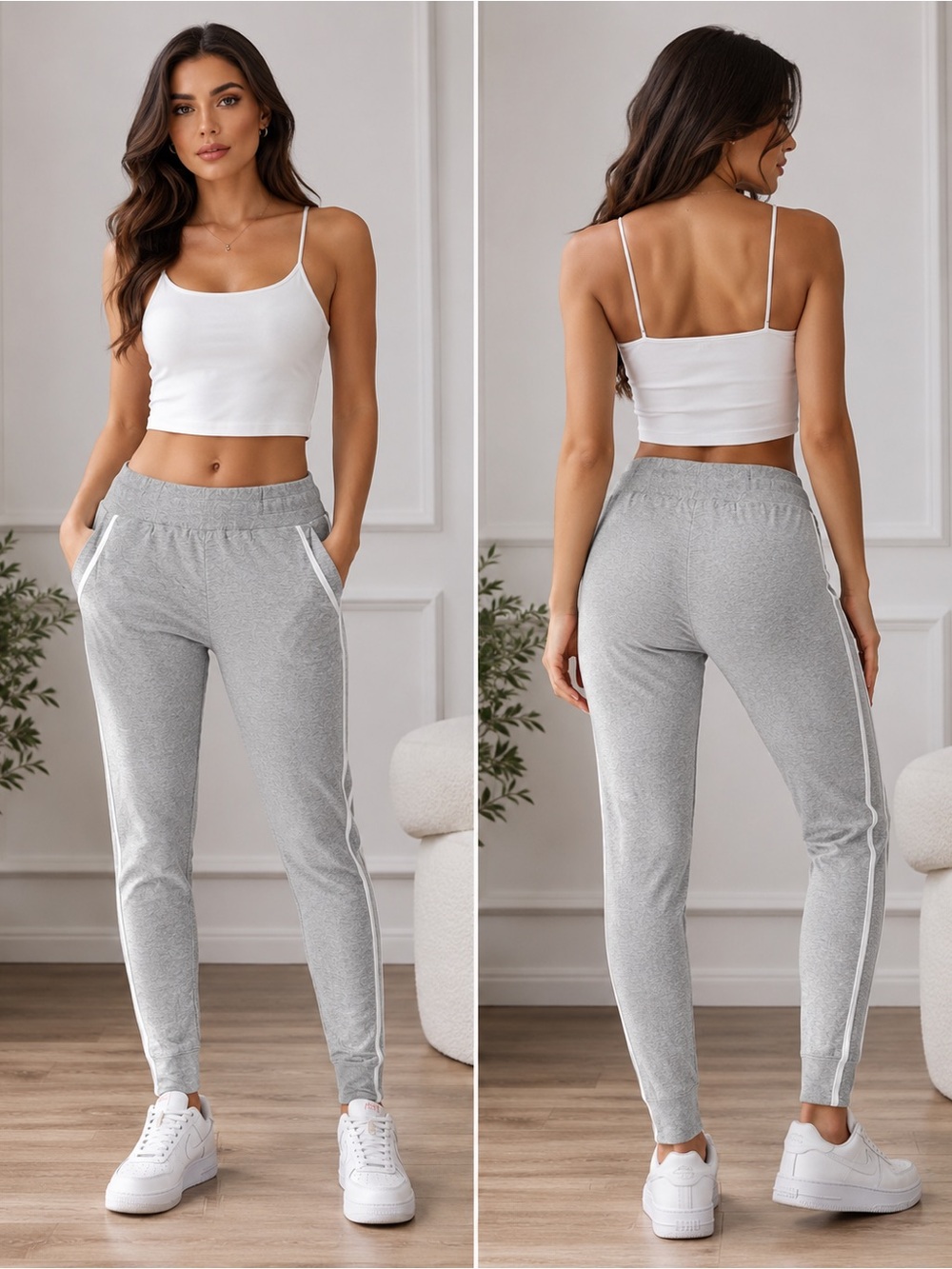 NWT Everyday Slim Joggers - Light Gray